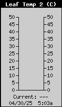 Leaf Temp Row 13